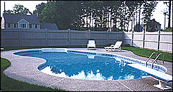 Kidney shape pool