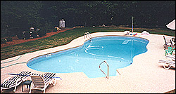 Mountain pond pool