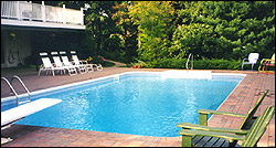 Rectangle shape pool